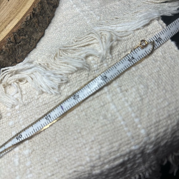 Bolo Tie Slide Gold Hardware Floral Pendant Necklace Vintage - Picture 7 of 7